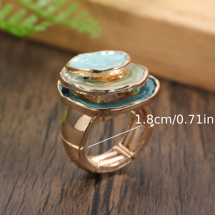 Boho Triple-Layer Ring