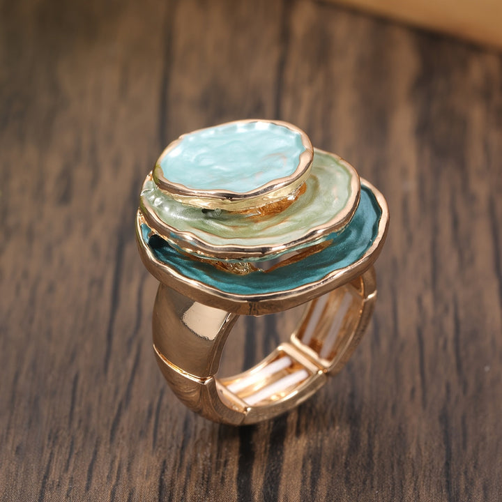 Boho Triple-Layer Ring